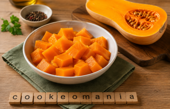 Comment faire cuire une courge butternut facilement en morceaux ou coupée en deux