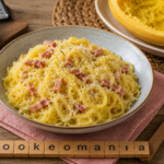 Courge spaghetti crémeuse façon carbonara à l'autocuiseur cookéo