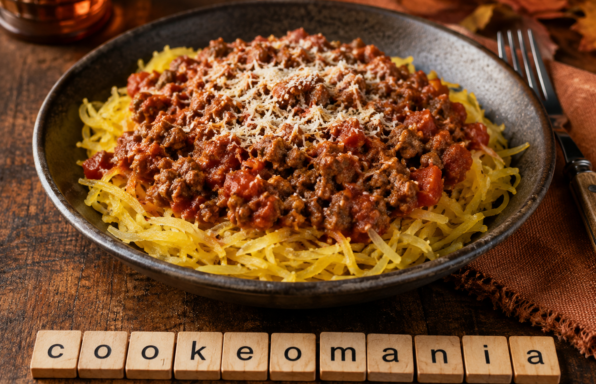 Courge spaghetti façon bolognaise