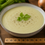 Velouté crémeux de céleri-branche et pommes de terre à l'autocuiseur Moulinex