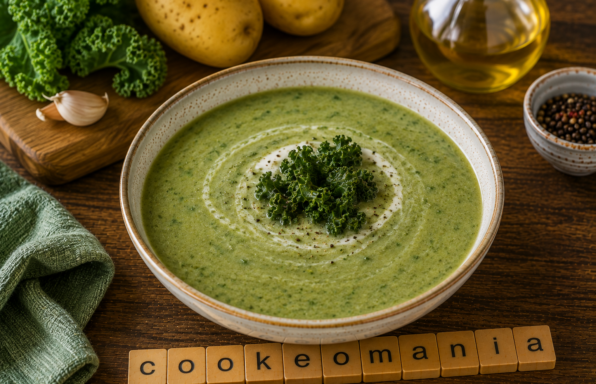 Velouté de chou kale et pommes de terre