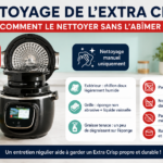 Comment nettoyer l’Extra Crisp du Cookeo sans l’abîmer ?