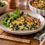 Flan salé aux épinards et fromage au cookéo