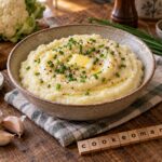 Purée de chou-fleur cétogène au beurre et à l&rsquo;ail à l'autocuiseur Moulinex