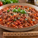 Sauce bolognaise maison au multicuiseur cookéo