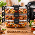 3 repas aux aubergines avec le Batchcooker Moulinex au robot multi-cuiseur cookéo