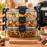 3 repas aux châtaignes avec le Batchcooker Moulinex au robot multi-cuiseur Moulinex