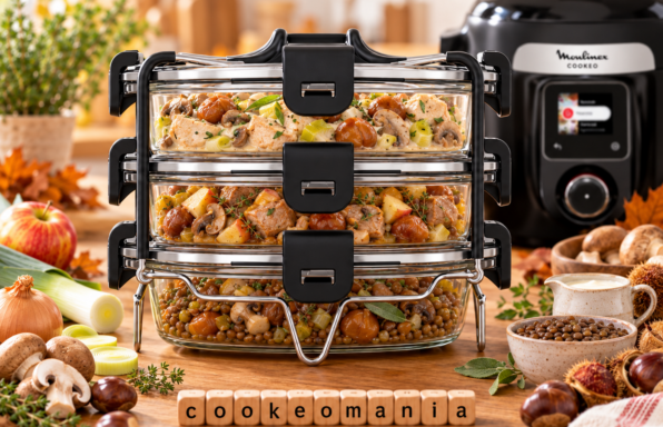3 repas aux châtaignes avec le Batchcooker Moulinex